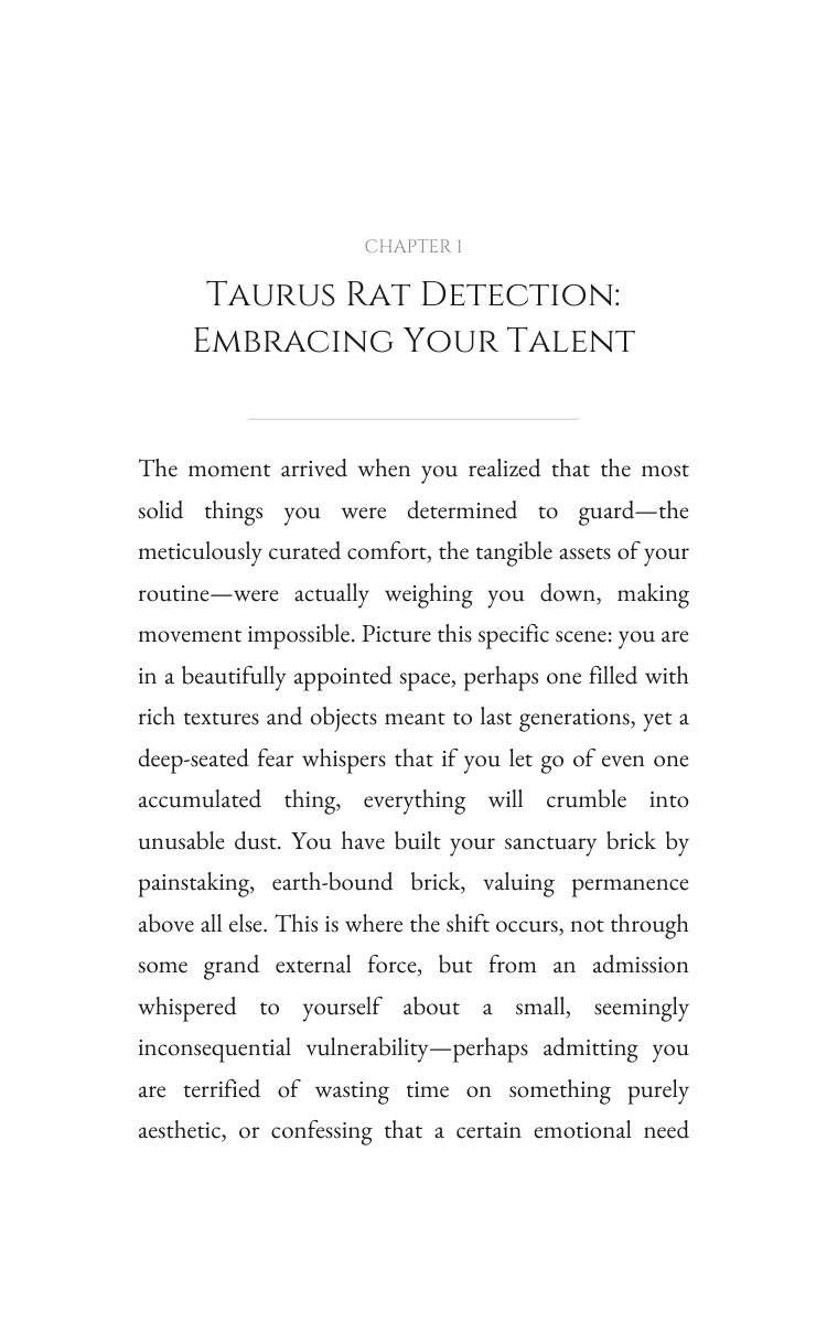 Taurus Rat Personal Growth Workbook: Your Pursuit Awakened interior preview