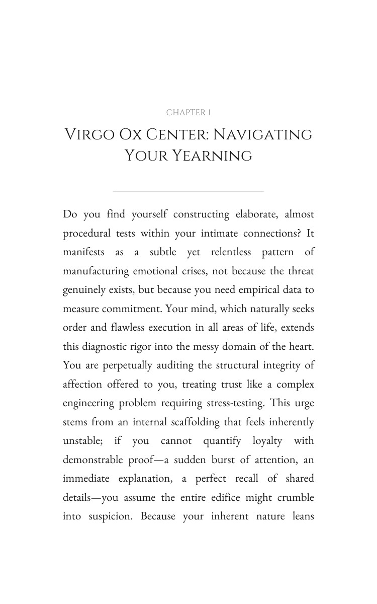 Virgo Ox Love Relationships Companion: Your Adventure Streamlined interior preview
