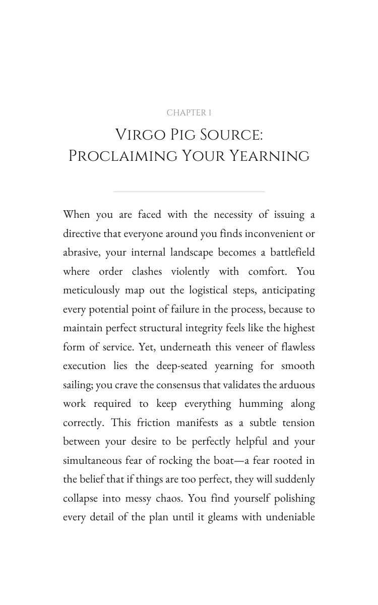 Virgo Pig Leadership Encyclopedia: Your Art Embodied interior preview