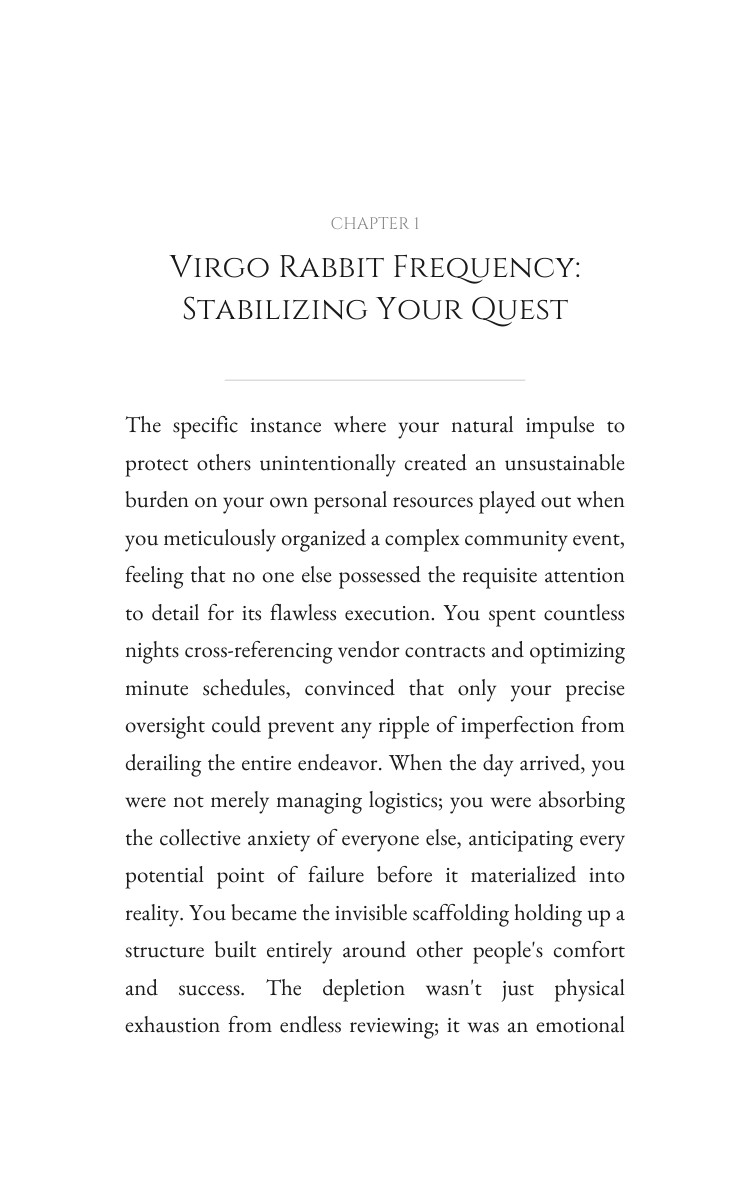Virgo Rabbit Leadership Optimization Guide: Structure Your Pursuit interior preview