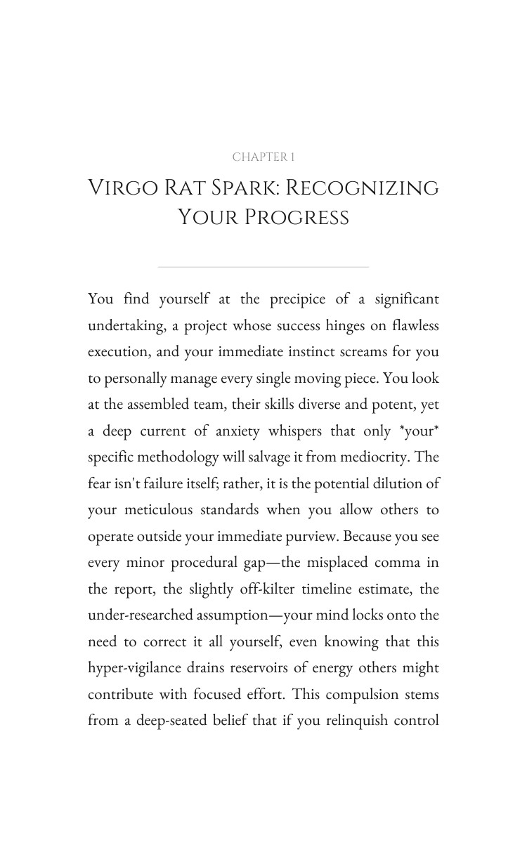 Virgo Rat Leadership Achievement Guide: Expand Your Method interior preview