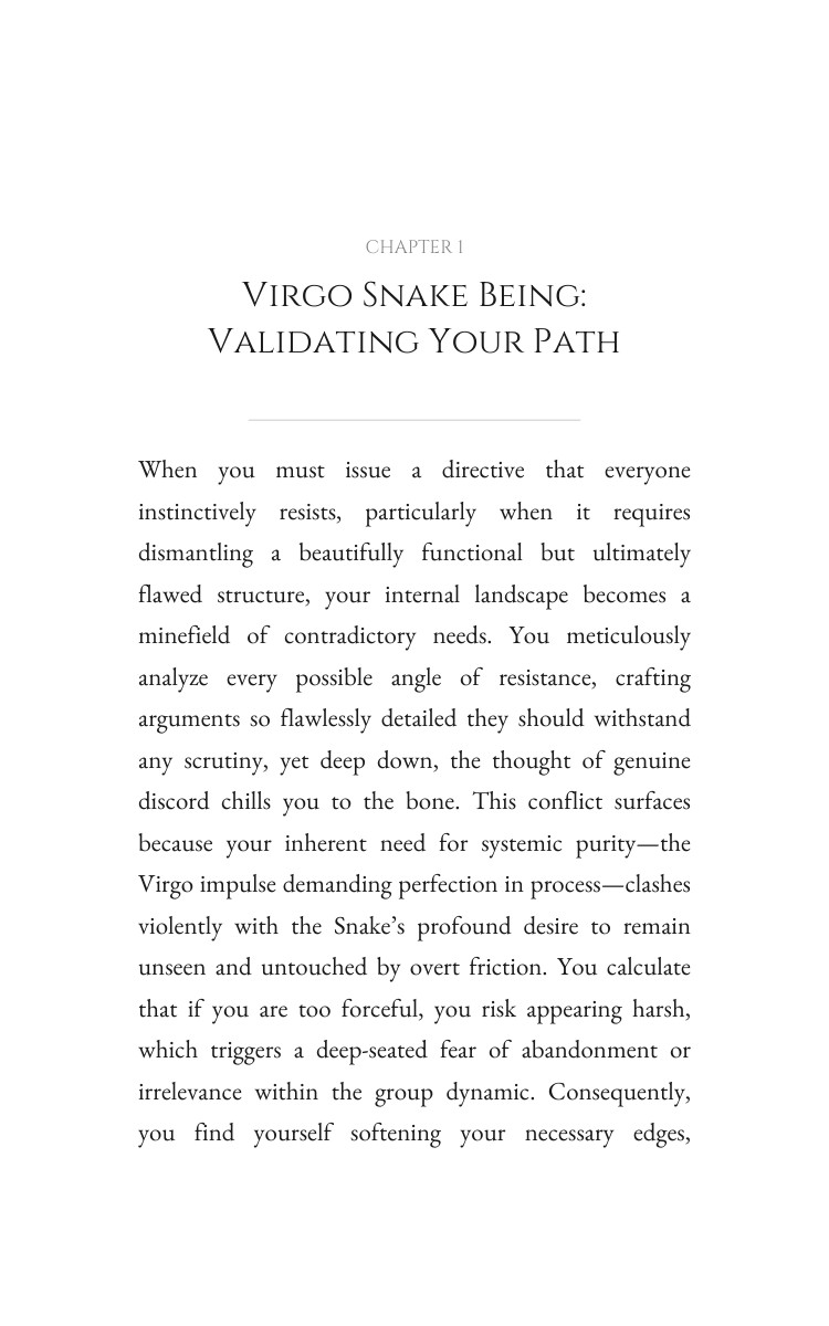 Virgo Snake Leadership Toolkit: Your Transformation Revolution interior preview