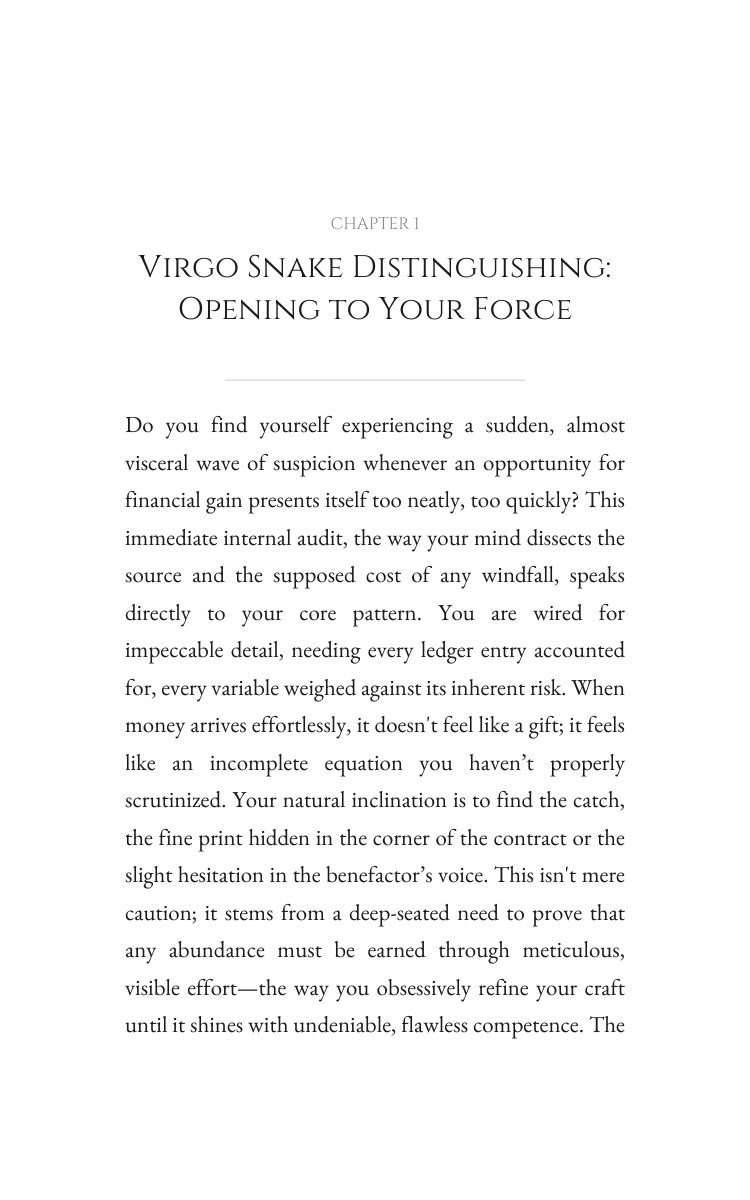 Virgo Snake Money Wealth: Essential Guide interior preview