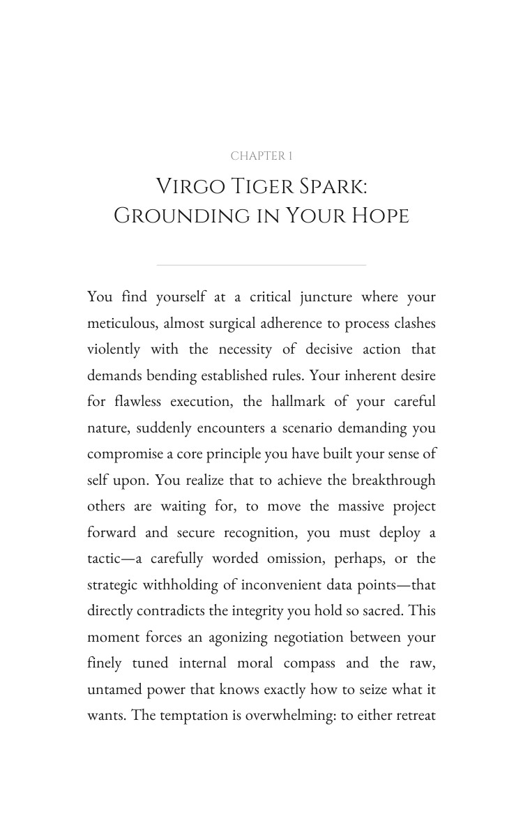 Virgo Tiger Leadership Compendium: Your Journey Conducted interior preview